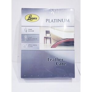 Leather Care Kit With Cleaner and Moisturizer